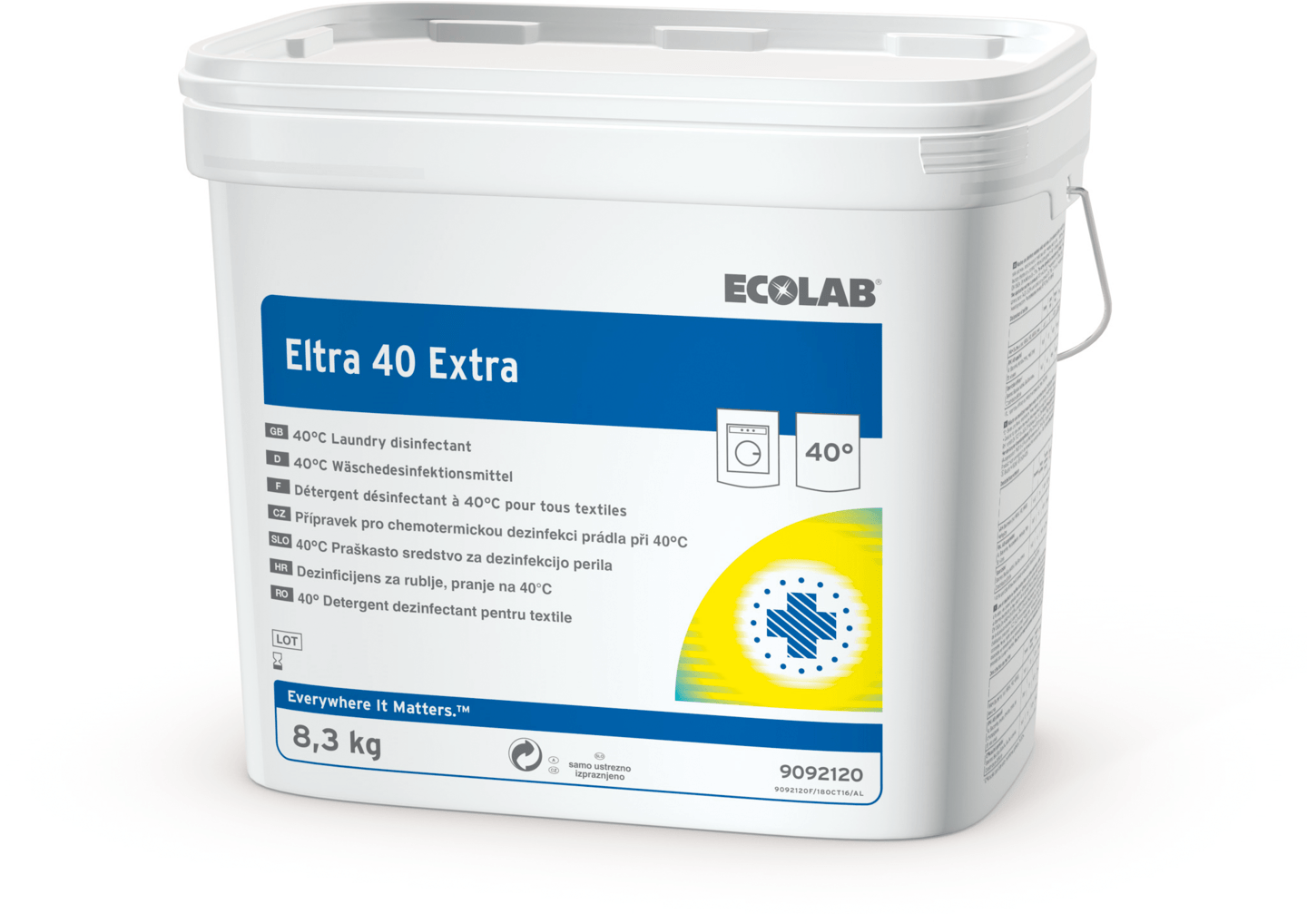 ECOLAB - Eltra 40 Extra Desinfektionswaschmittel
