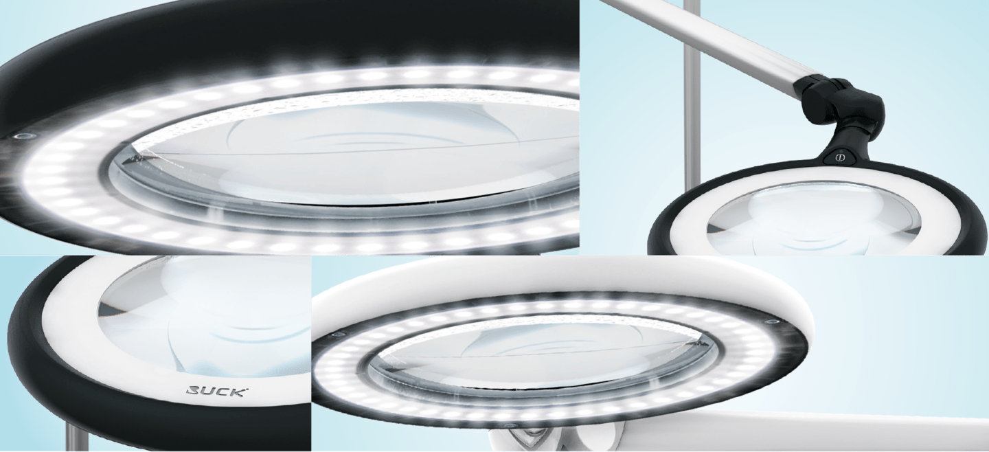 PODOLOG - RUCK® PODOLOG CIRCLE XL professional Magnifying Lamp