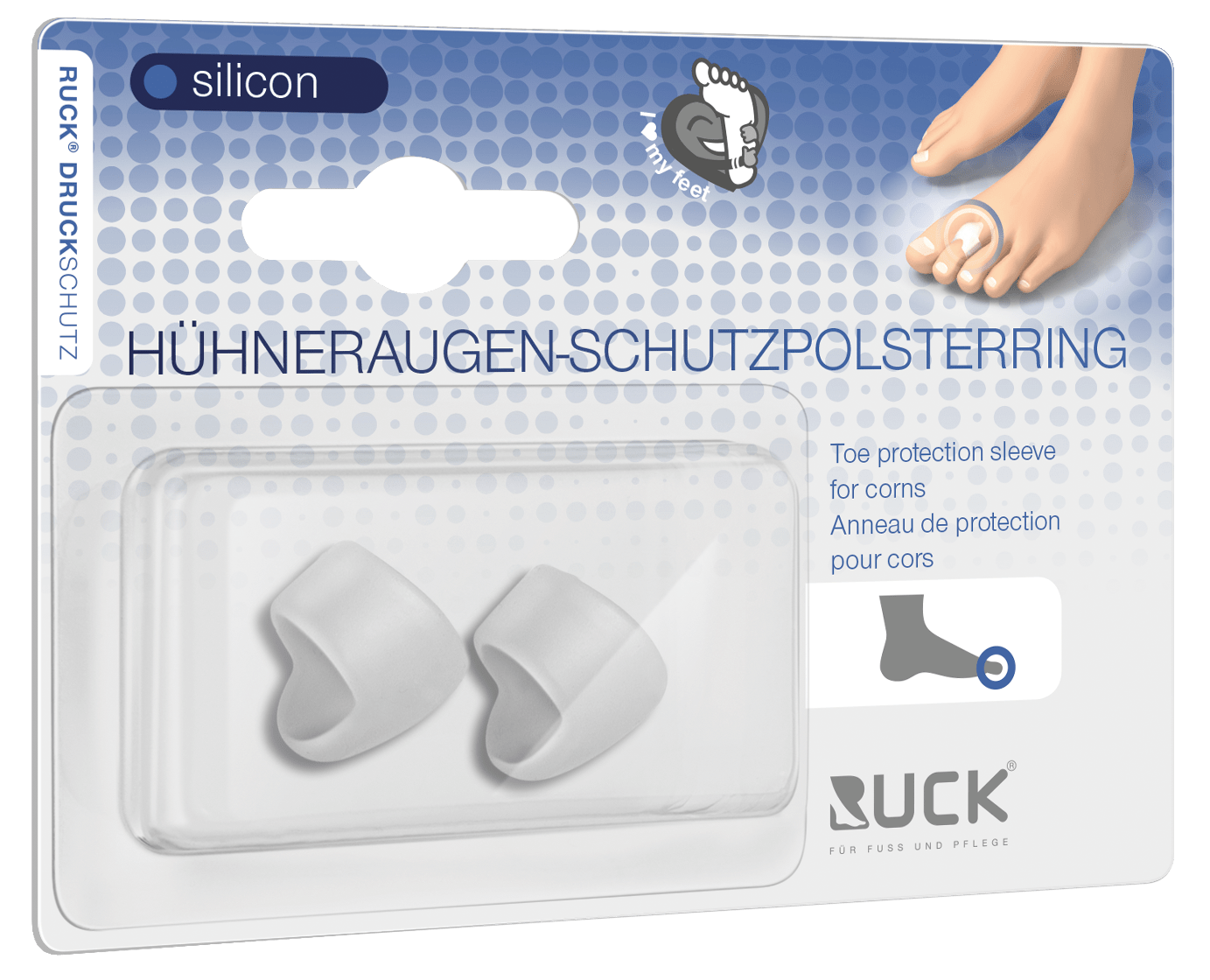 RUCK DRUCKSCHUTZ - Hühneraugen Schutzpolsterring