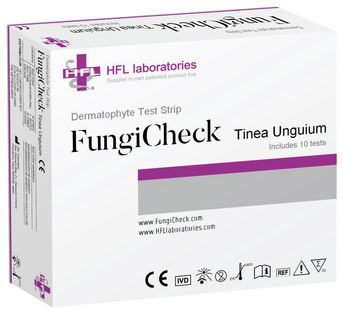 HFL - FungiCheck Dermatophyten Test-Streifen