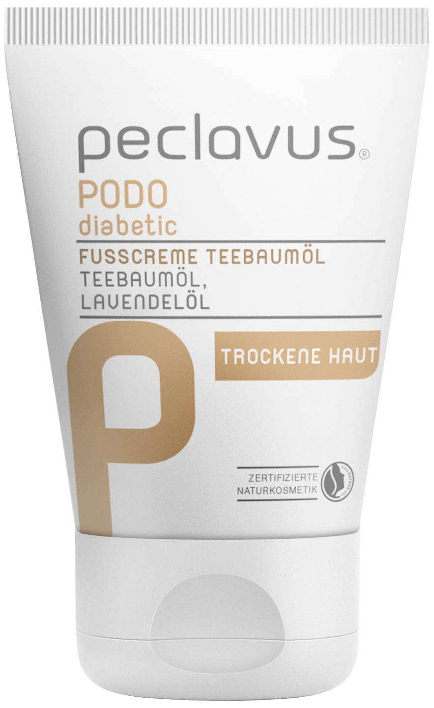 peclavus - Fußcreme Teebaumöl, 30 ml