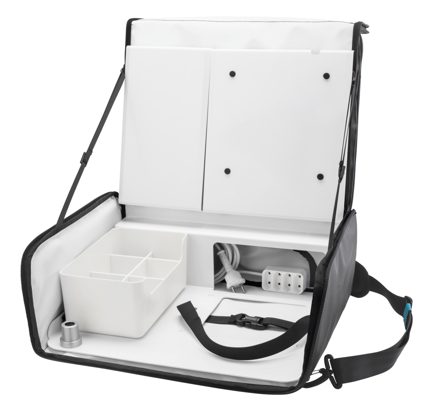 RUCK MOBIL SYSTEM - Technical unit 2-in-1 bag/backpack in white