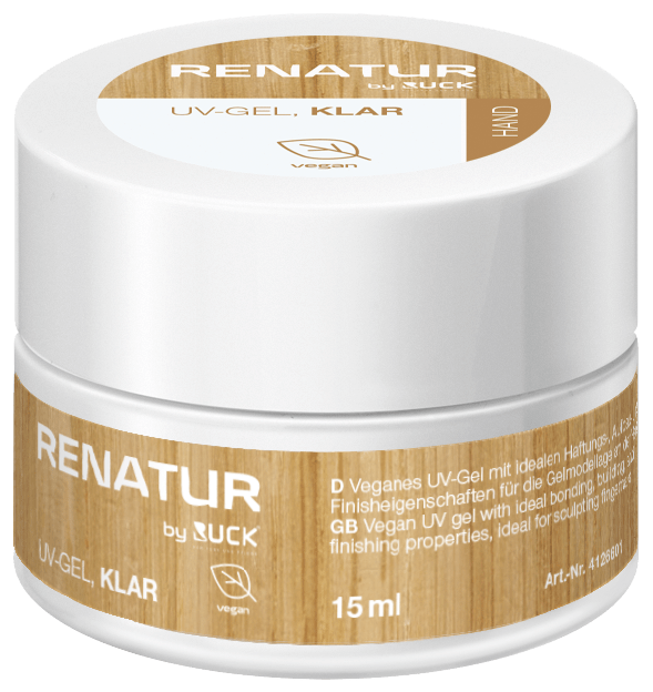 RENATUR by RUCK - UV-Gel, 15 ml in klar 