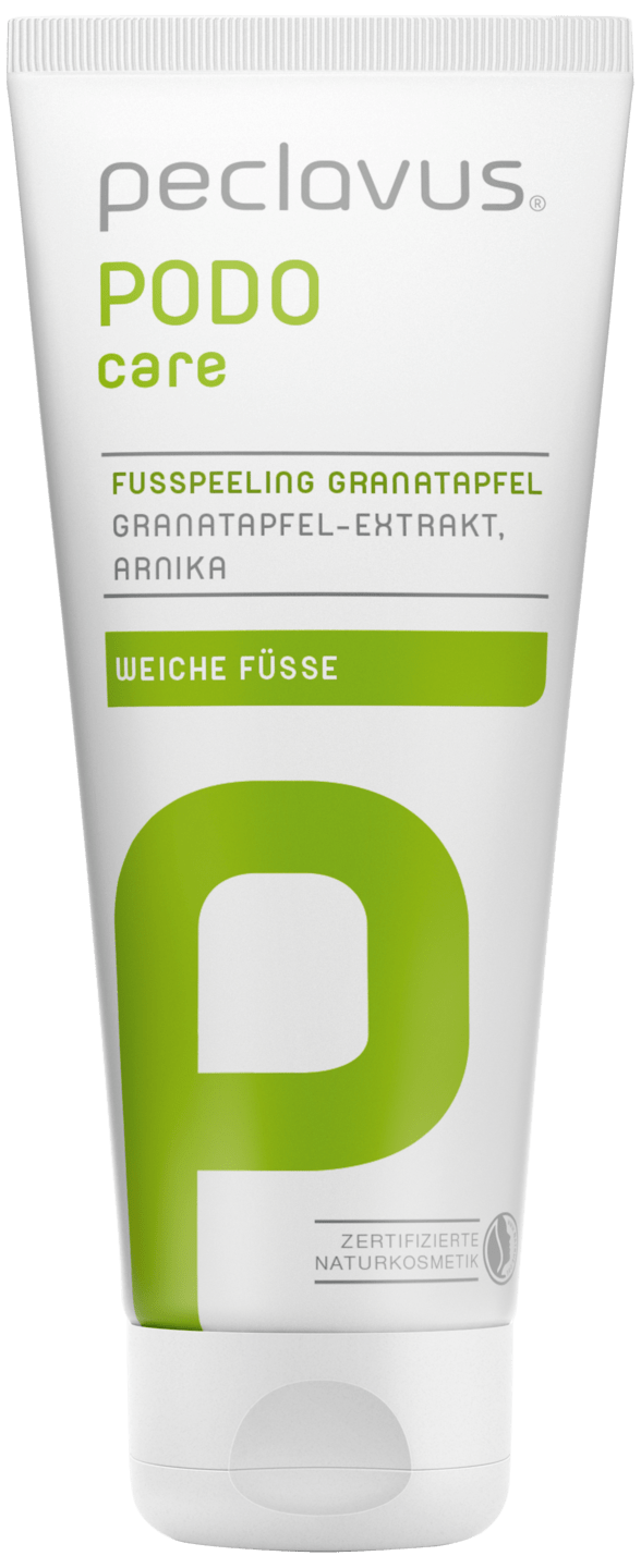 peclavus - Fußpeeling Granatapfel, 100 ml