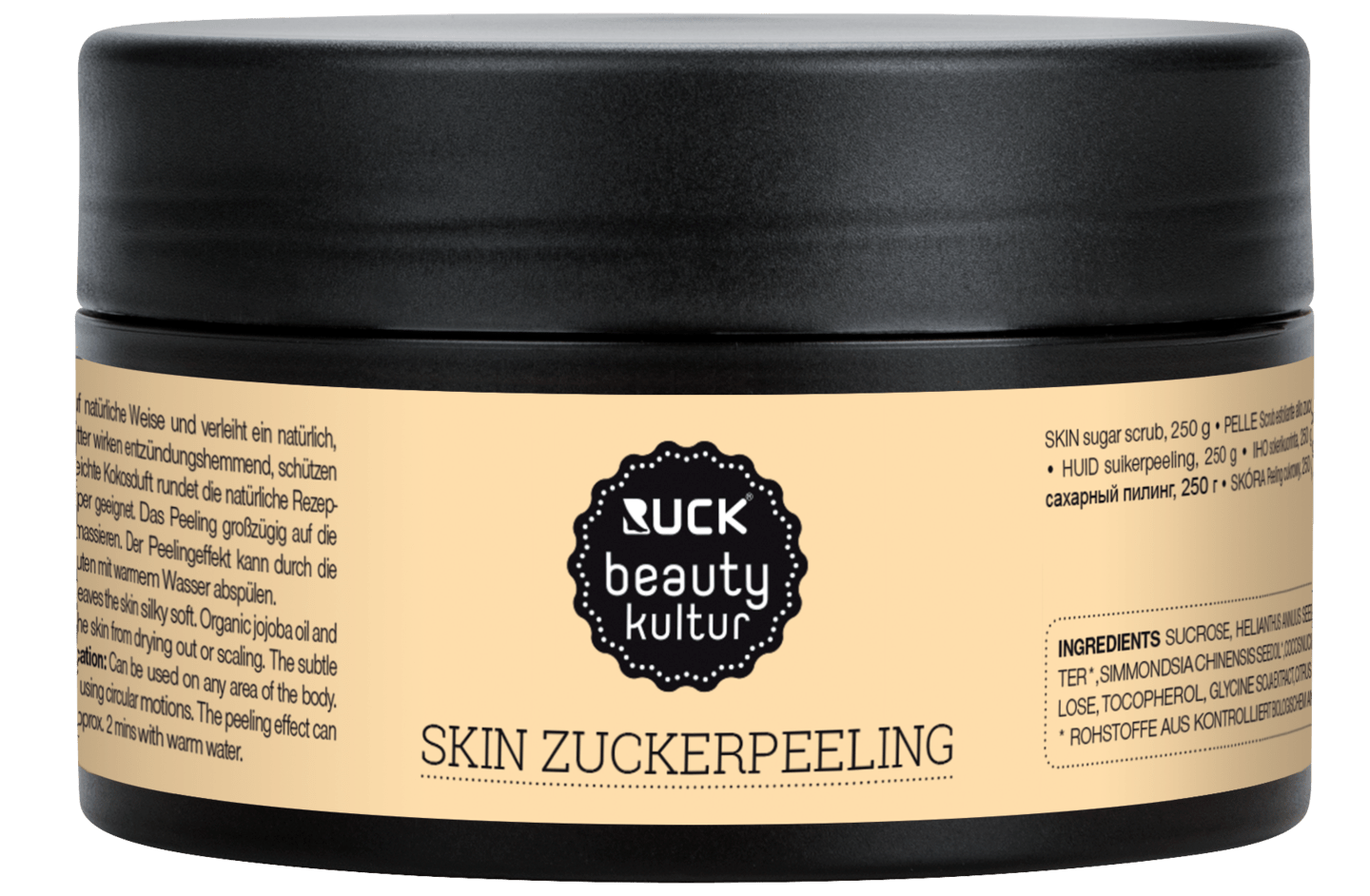 RUCK beautykultur - SKIN Zuckerpeeling, 250 g