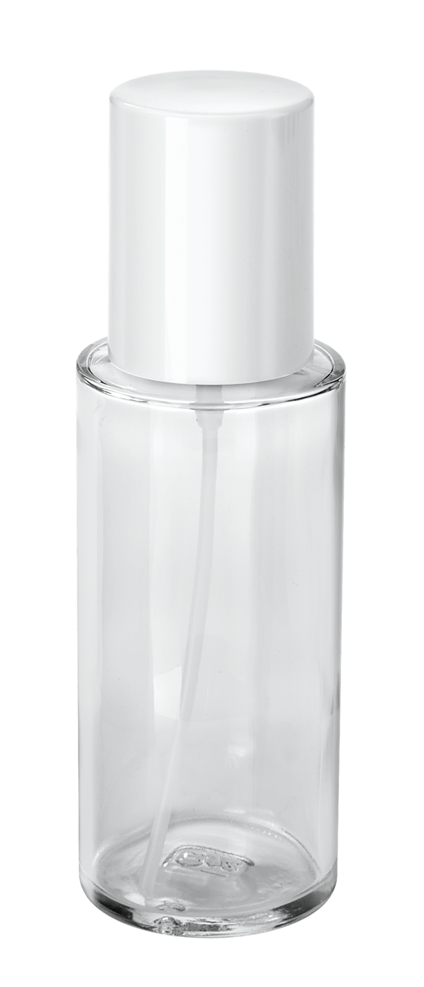 RUCK - Klarglasflasche mit Pumpzerstäuber