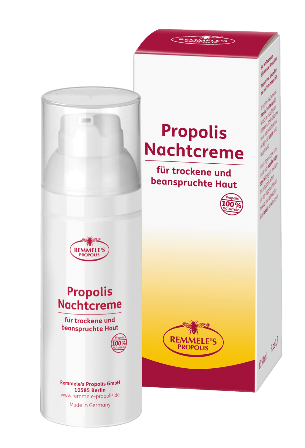 Remmele's Propolis - Propolis Nachtcreme, 50 ml