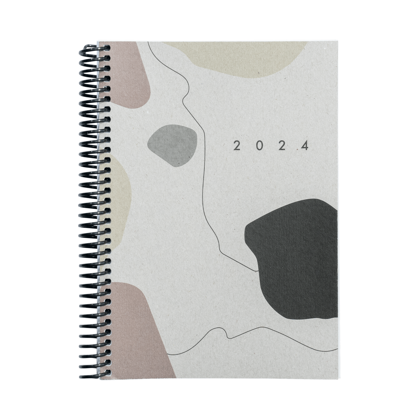 RUCK - Naturseifen Kalender 2024, gepunktet, mit Wochen- und Aufgabenübersicht, DIN A5