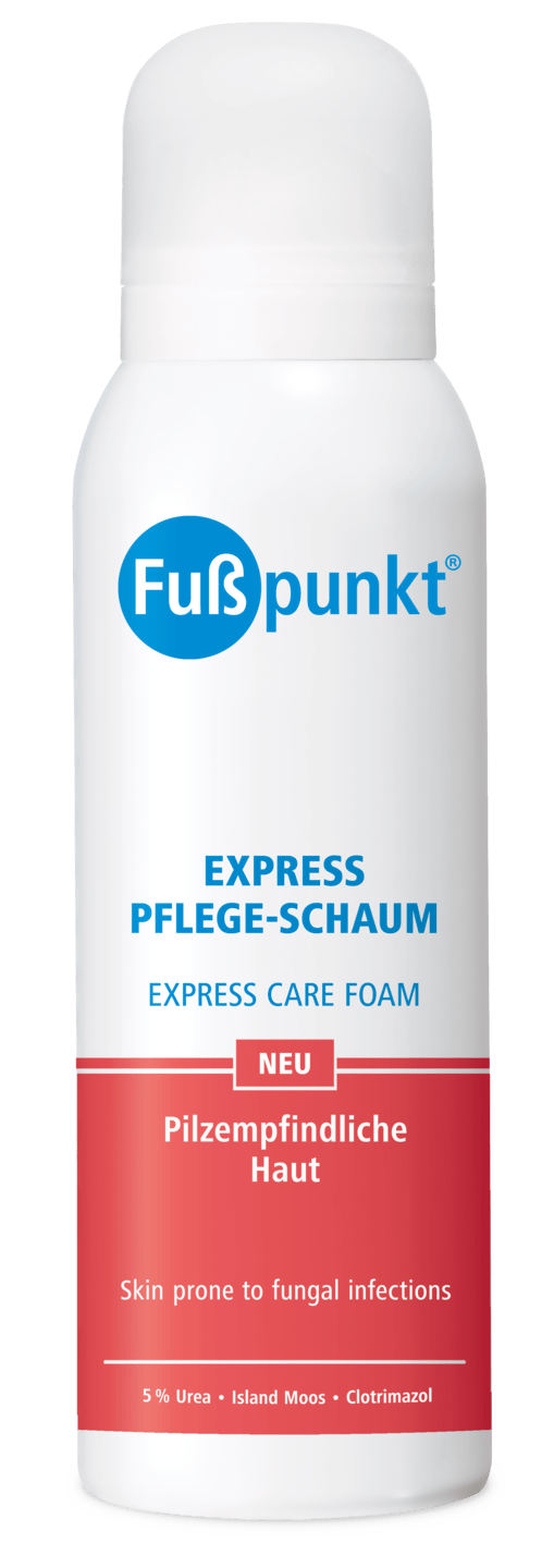 Fußpunkt - Express Pflege-Schaum, 125 ml