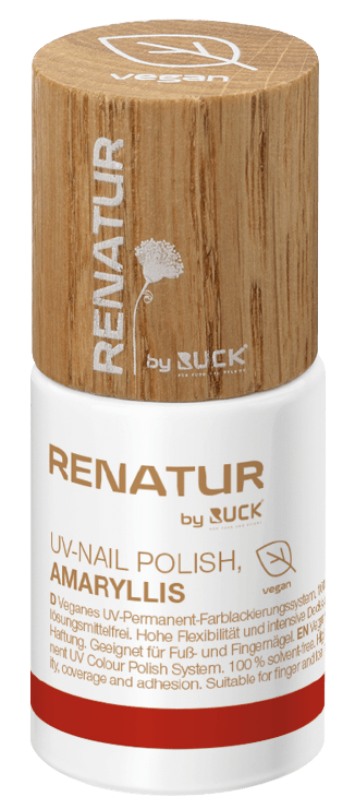 RENATUR by RUCK - UV-Nail Polish, 10 ml in amaryllis