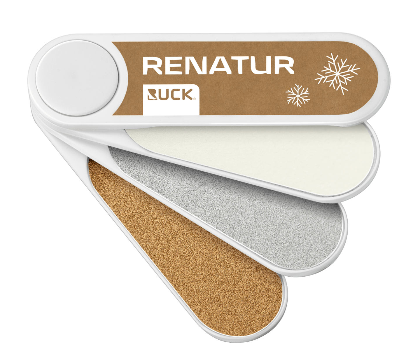 RENATUR by RUCK - Nagelfeilenfächer in weiß