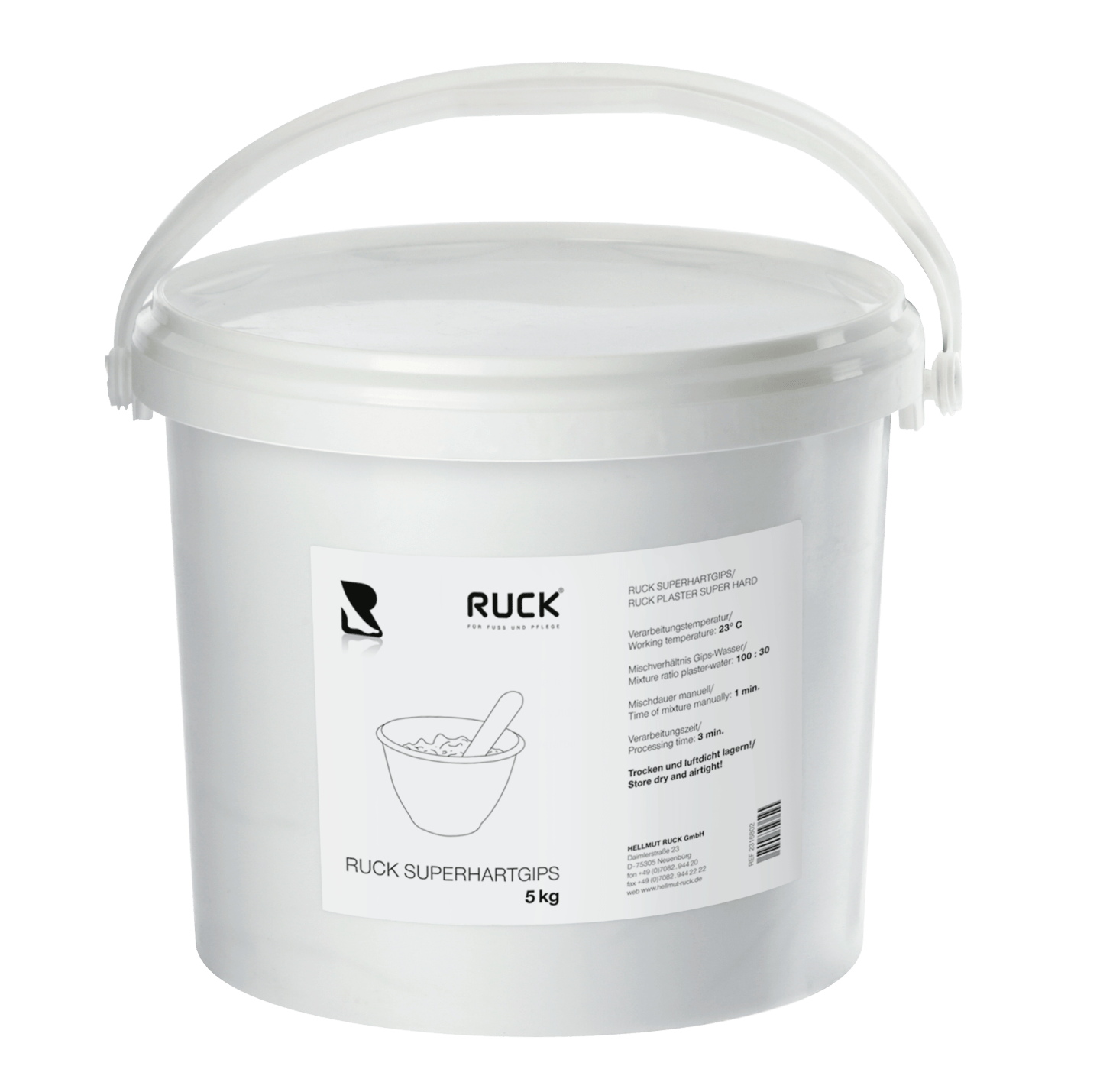 RUCK - Super Hard Plaster, 5 kg