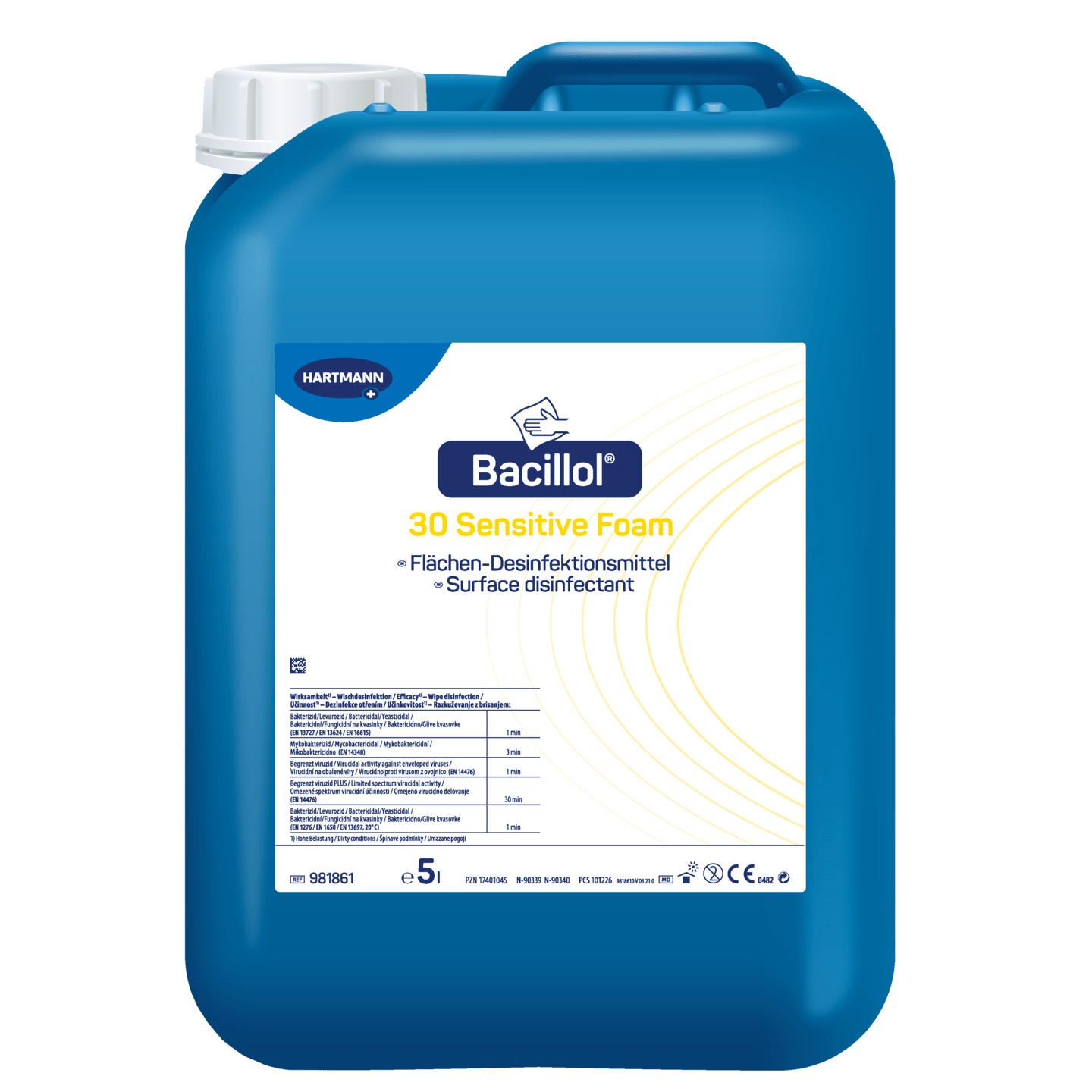 Hartmann - Bacillol 30 Sensitive Foam, 5000 ml