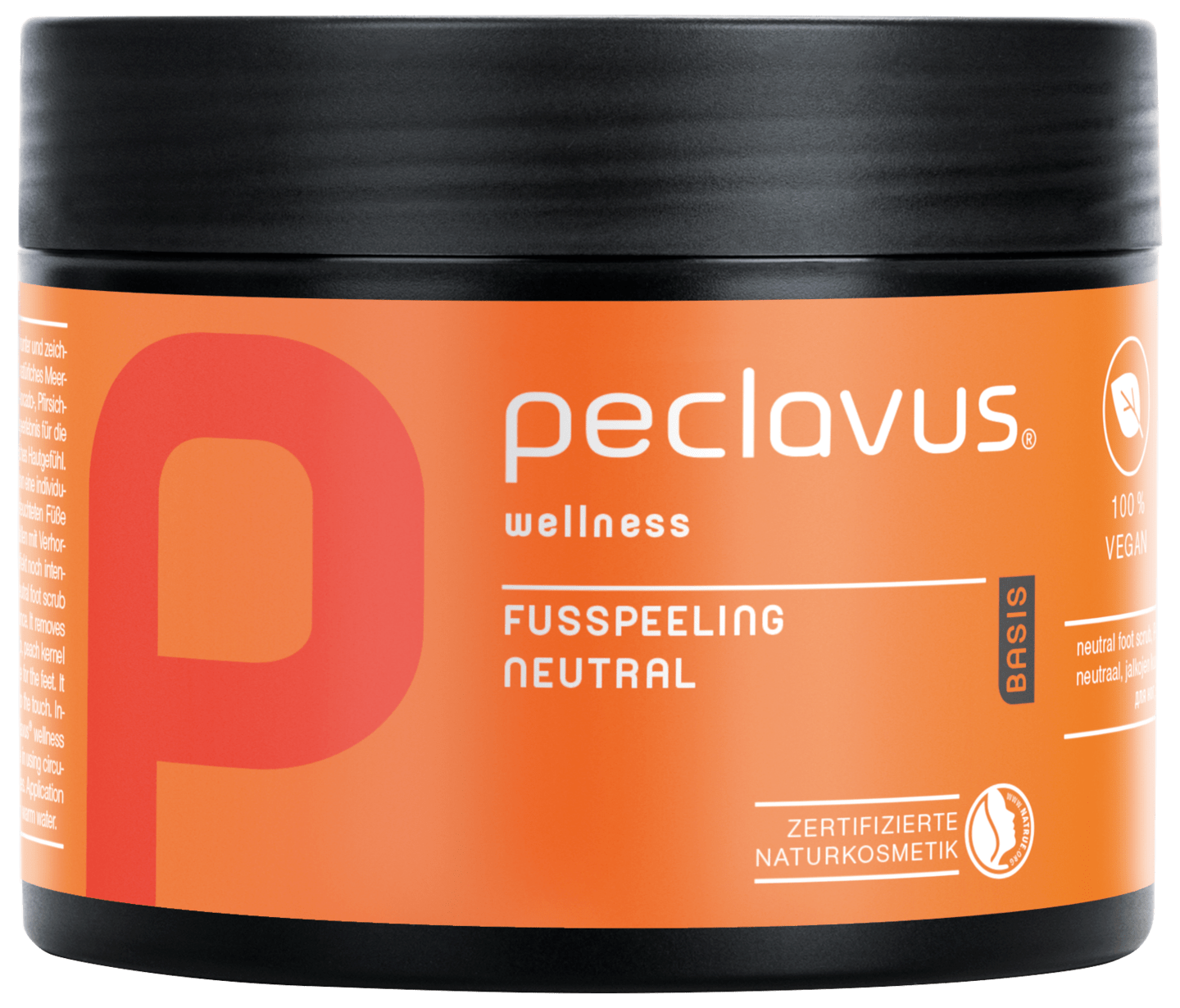 peclavus - Fusspeeling Neutral | Basis, 600 g
