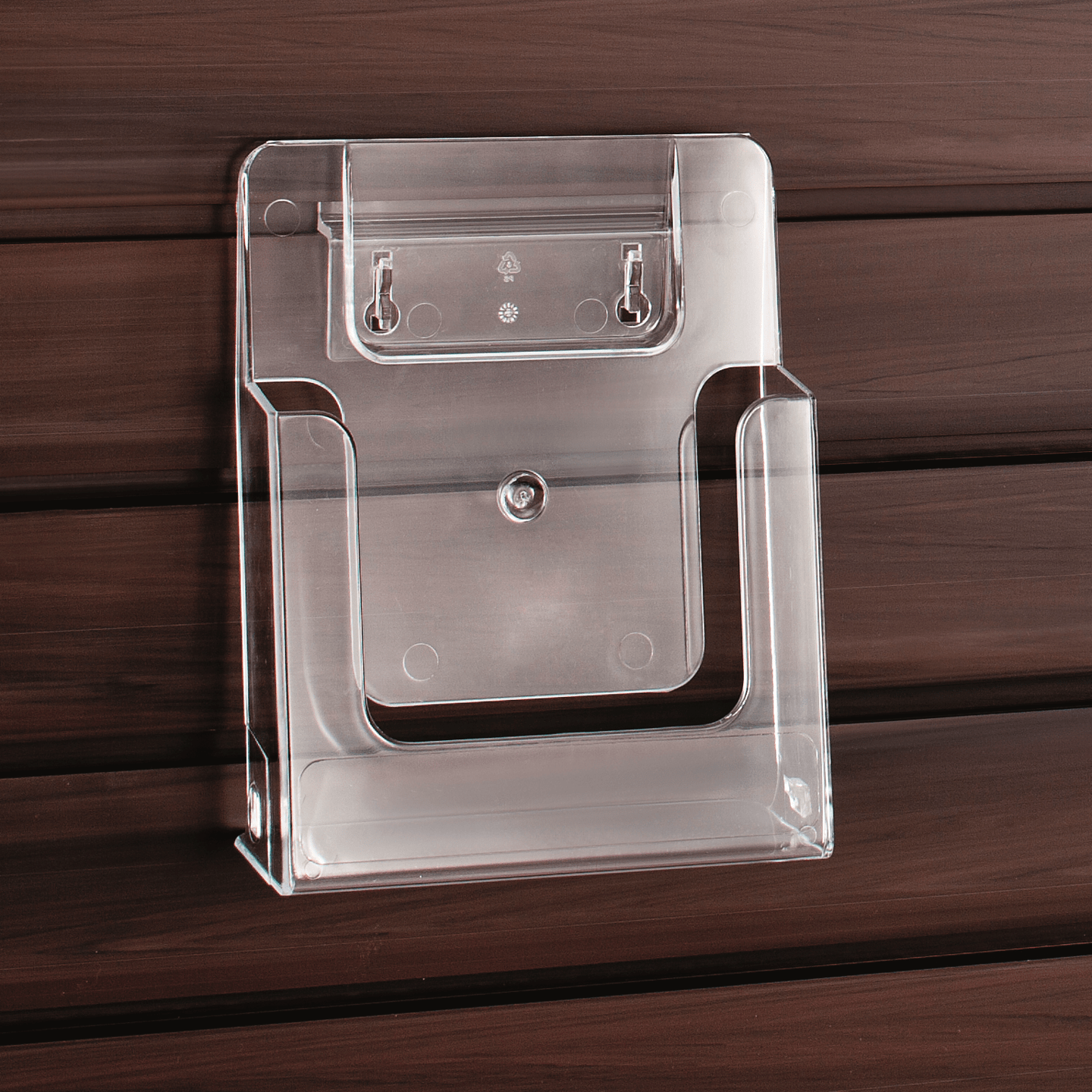 RUCK - Lamellenwand Prospekthalter in transparent