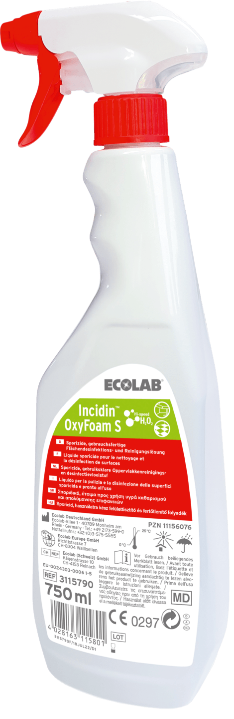 ECOLAB - Incidin OxyFoam S , 750 ml