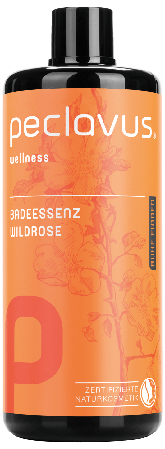 peclavus - Badeessenz Wildrose, 500 ml