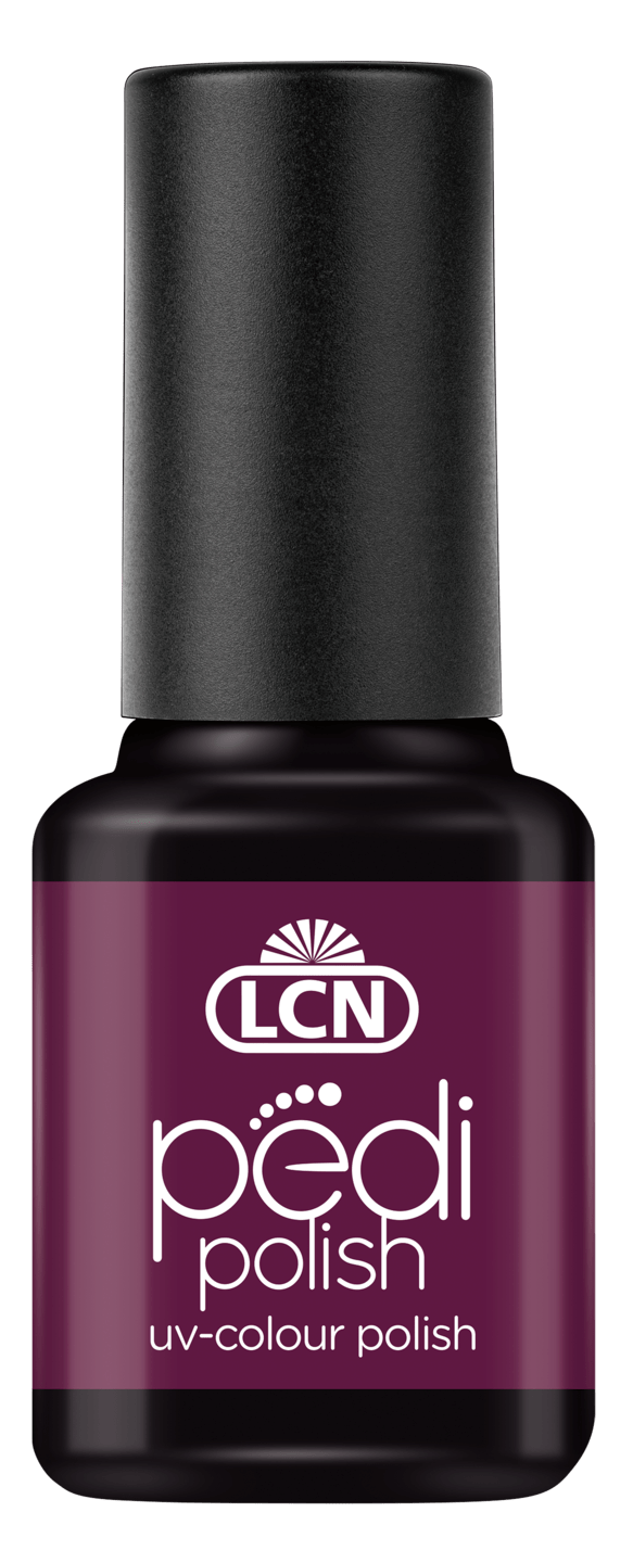LCN - Pedi Polish UV-Colour Polish, 8 ml in I love purple grapes