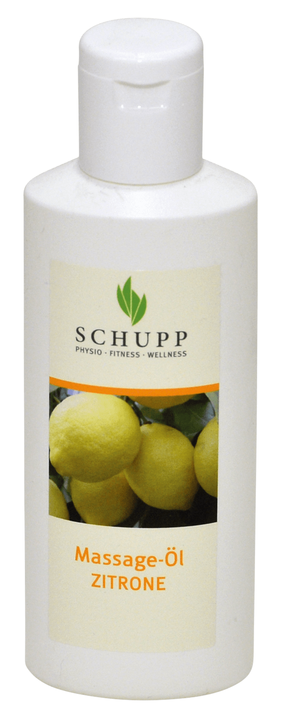 SCHUPP - Massage-Öl ZITRONE, 200 ml