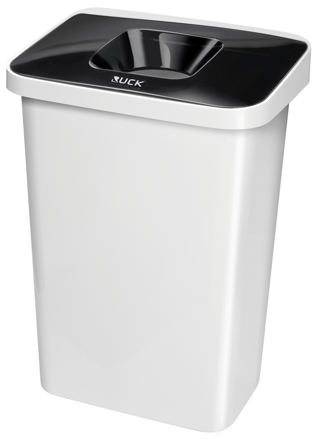 RUCK - Kunststoff Abfallbehälter in schwarz