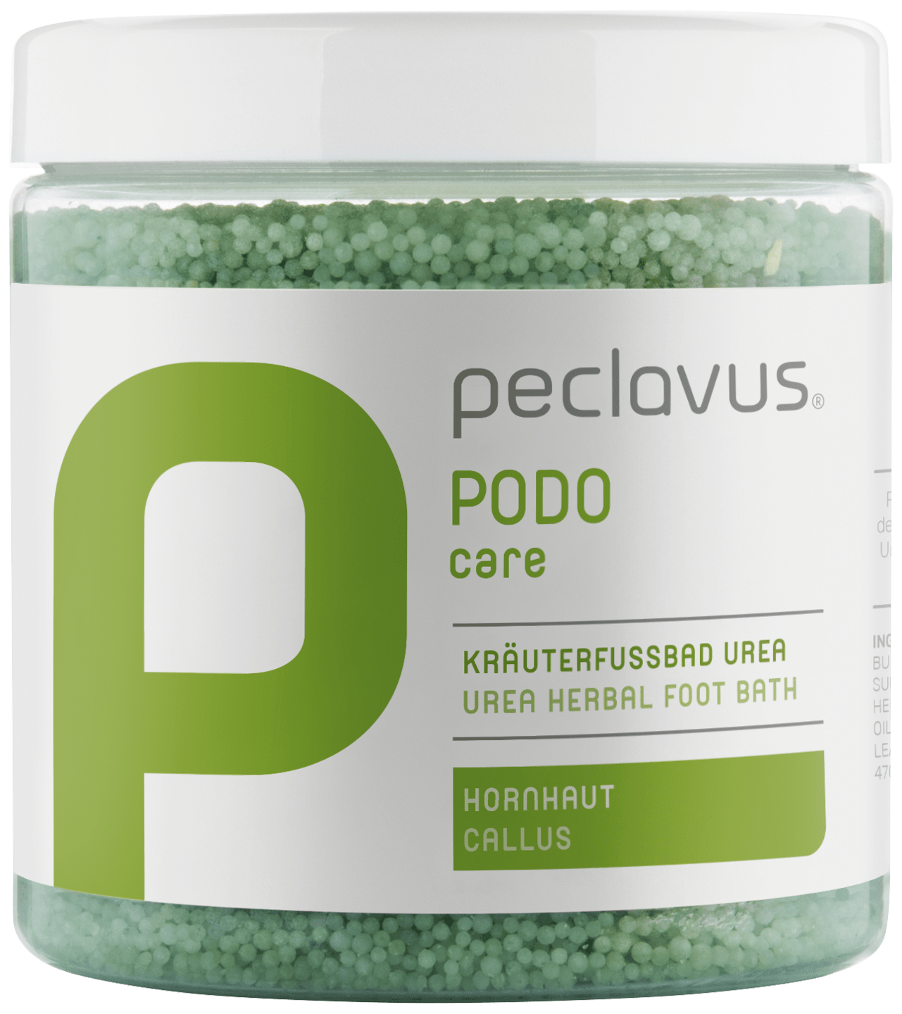 peclavus - Kräuterfußbad Urea, 500 g