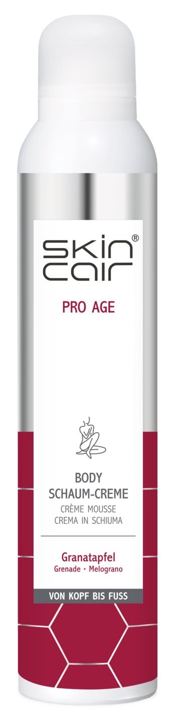 Skincair PRO AGE - Body Schaum-Creme Granatapfel, 200 ml