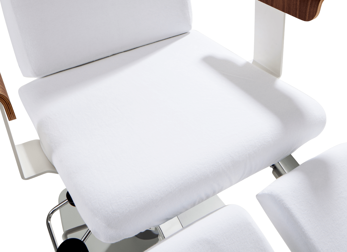 RUCK - Frotteebezug für RUCK® Fußpflegestuhl SINA Sitzpolster in weiß