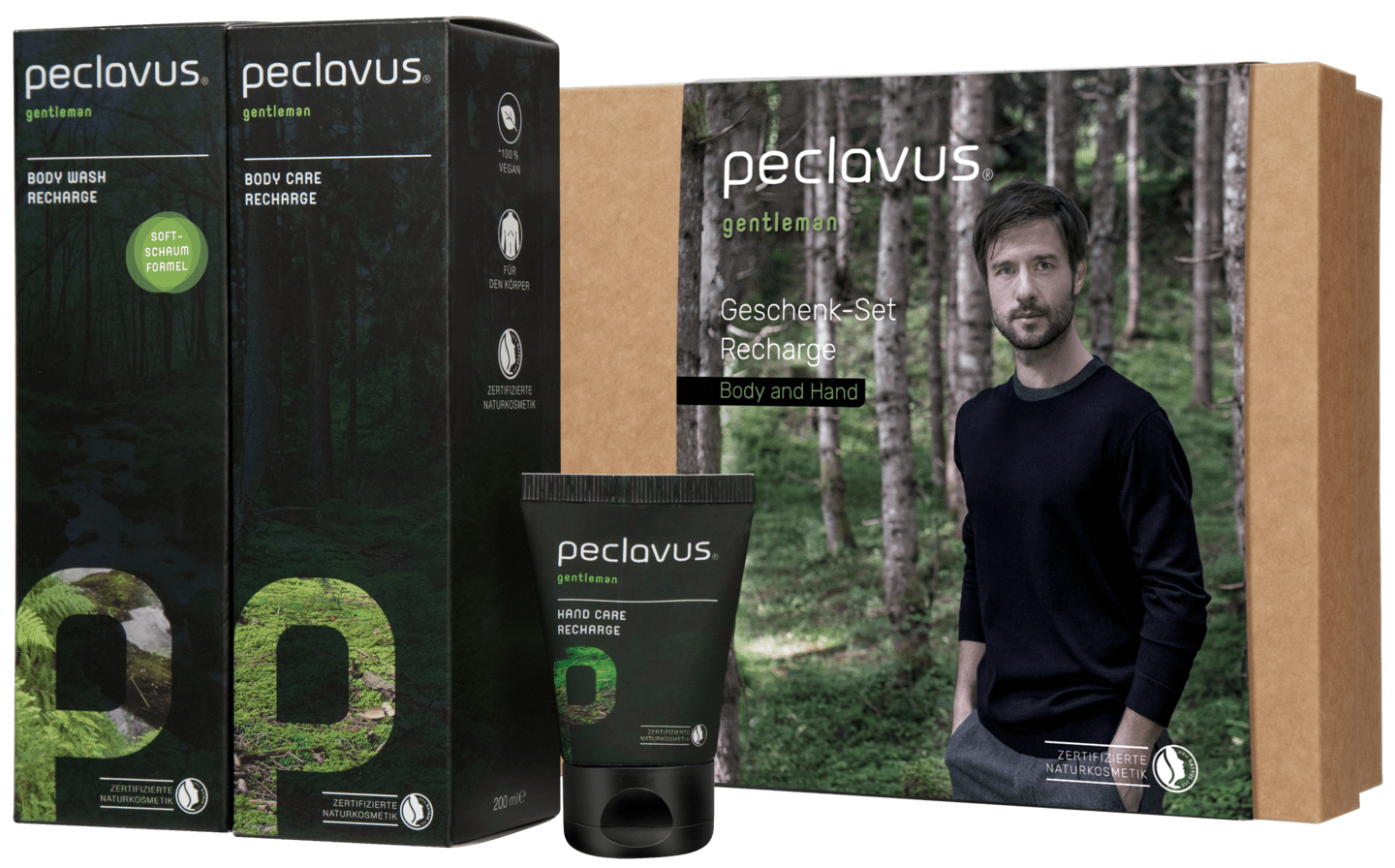 peclavus - Geschenk-Set Recharge Body and Hand