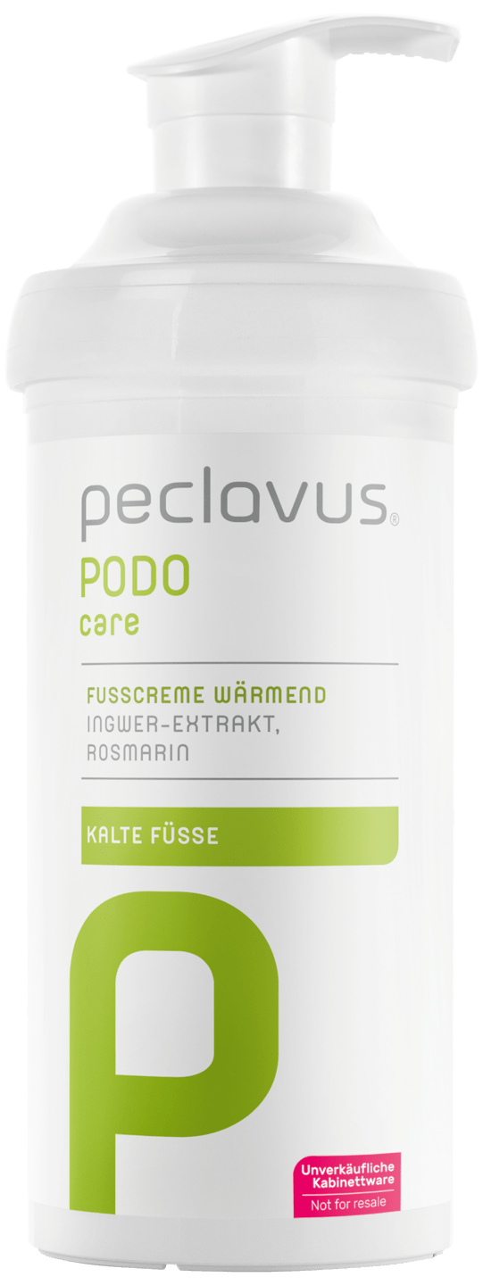 peclavus - Fußcreme wärmend, 500 ml