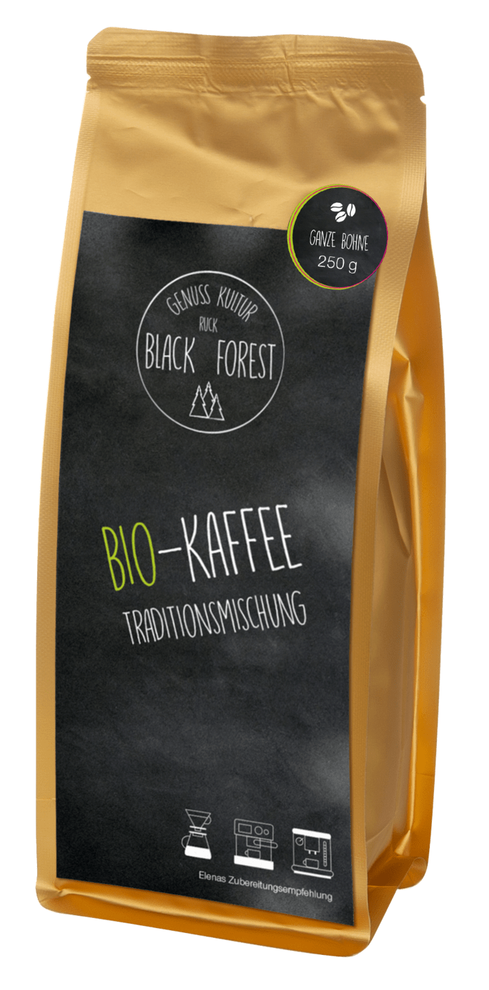 RUCK - BLACK FOREST Bio-Kaffee, 250 g