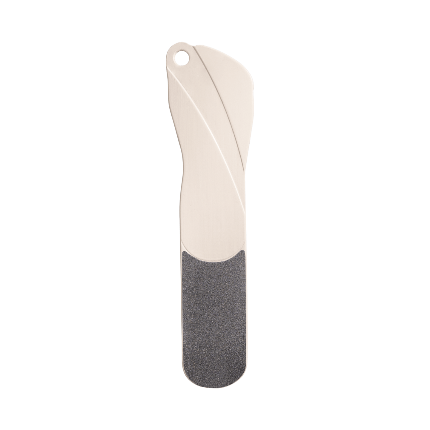 RUCK - Fußfeile, unbedruckt, Kunststoff, 20 cm in pastell sand