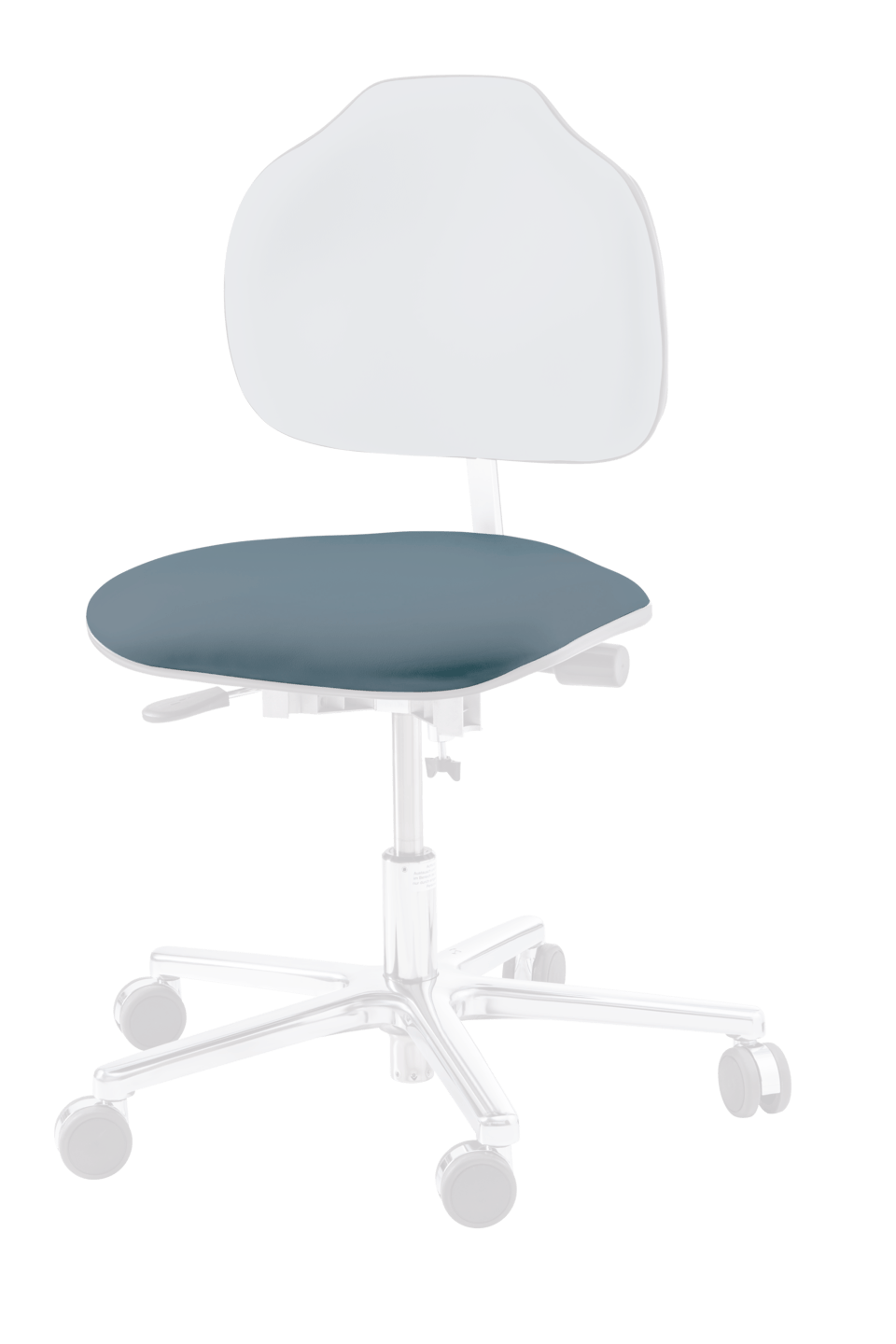 RUCK - Sitzpolster für Arbeitsstuhl ergo, ozean in ozean