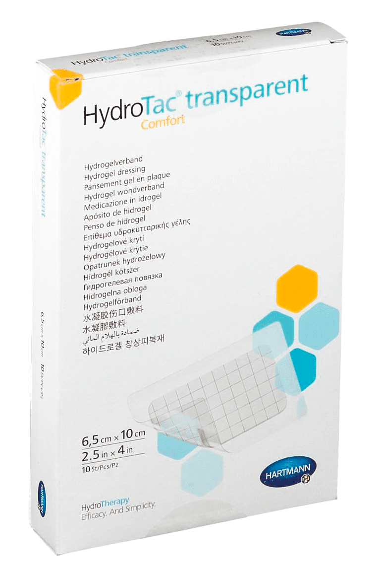 HydroTac - comfort Hydrogelverband in transparent