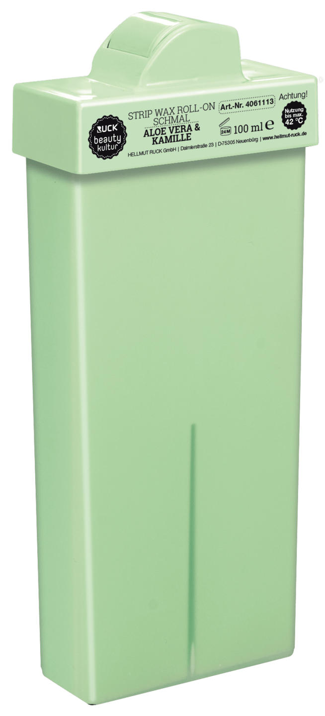 RUCK beautykultur - STRIP WAX Warmwachspatrone, 100 ml in grün