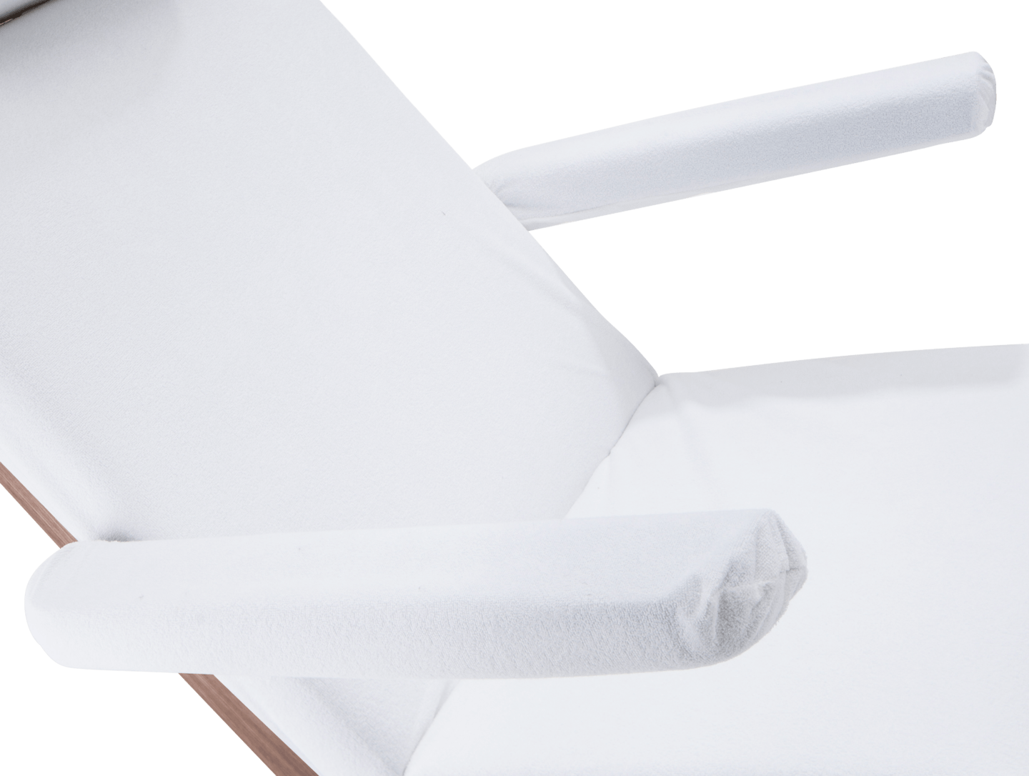 RUCK - Frotteebezug waterproof für RUCK® Behandlungsliege MOON und RUCK® Kosmetikliege LUNA Armauflage in weiß