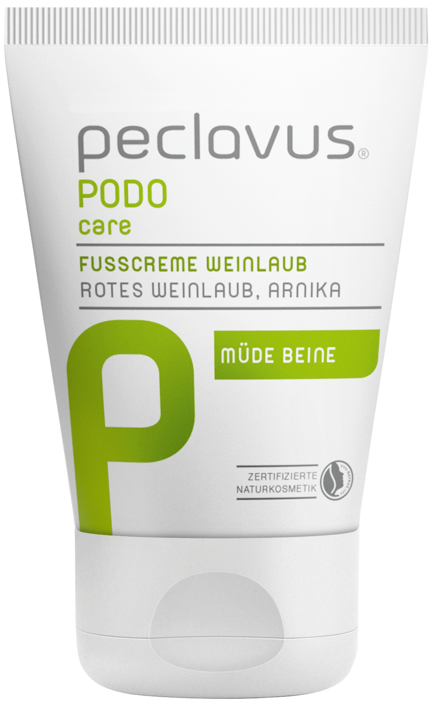peclavus - Fußcreme Weinlaub, 30 ml