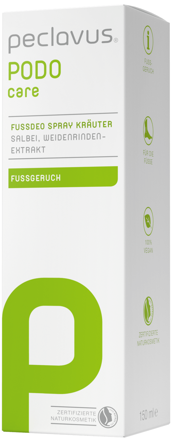 peclavus - Fußdeo Spray Kräuter, 150 ml