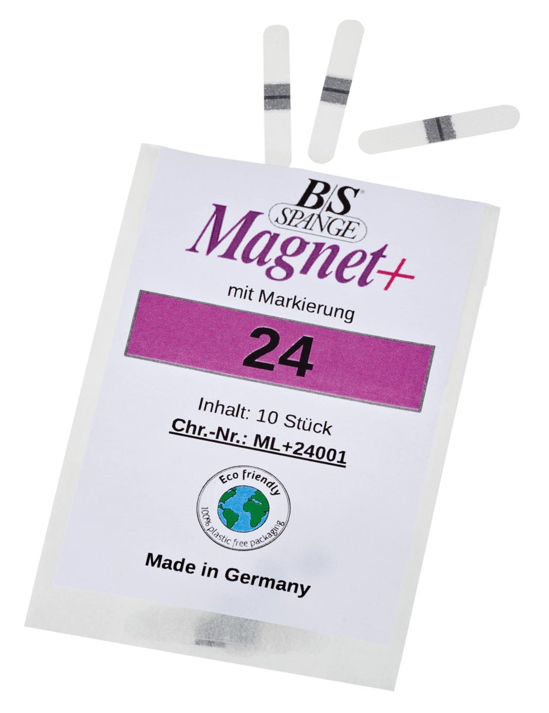 B/S - Magnet+ Spange mit Markierung