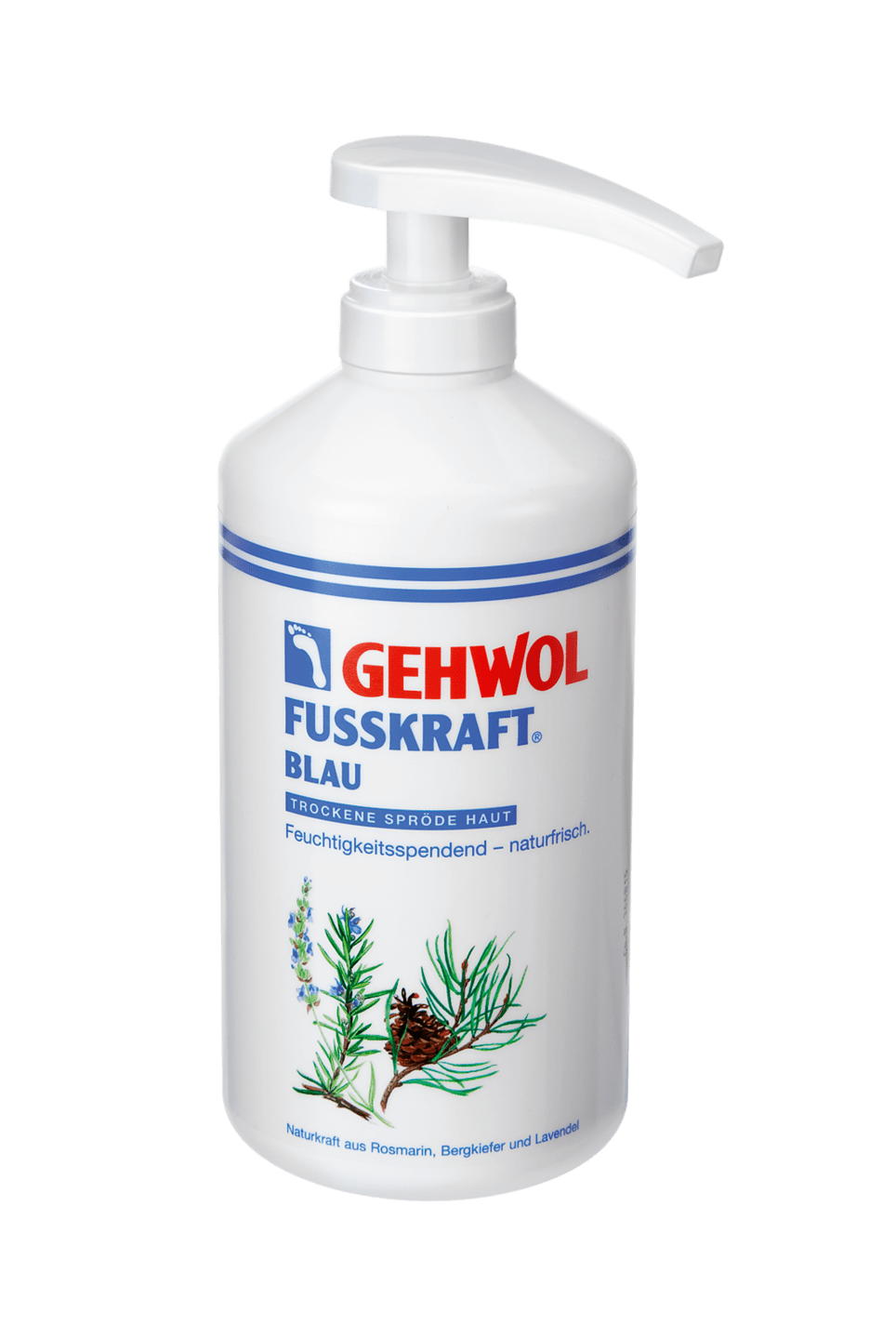 GEHWOL - FUSSKRAFT Blau, 500 ml