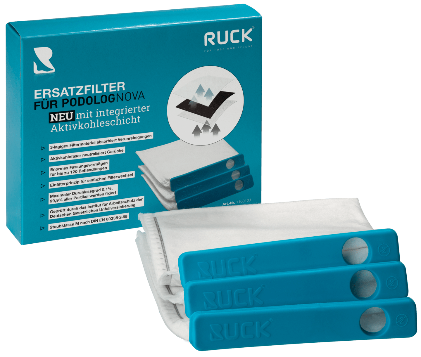 RUCK - Ersatzfilter für PODOLOG NOVA