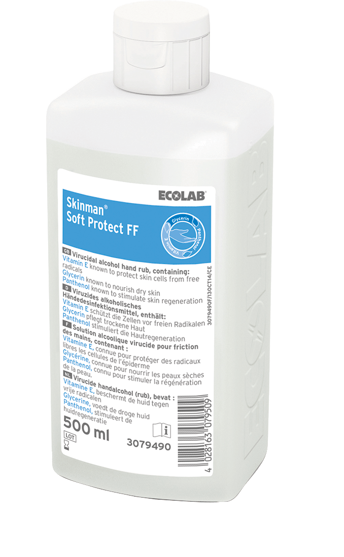 ECOLAB - Skinman Soft Protect FF , 500 ml
