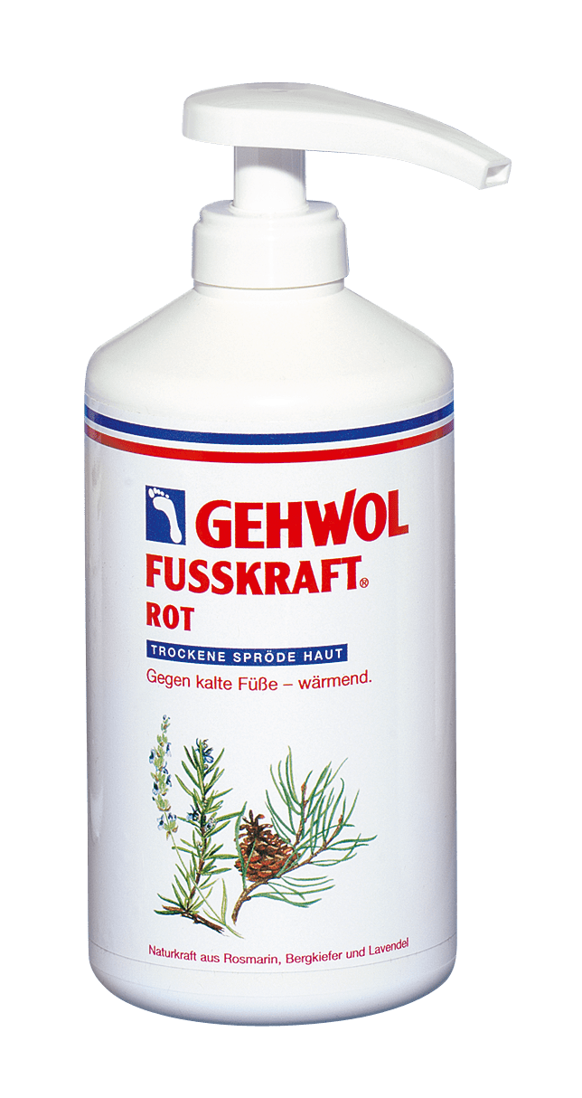 GEHWOL - FUSSKRAFT Rot, 500 ml