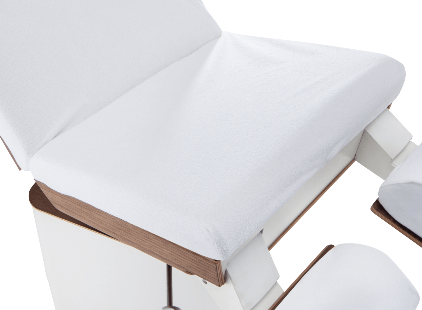RUCK - Frotteebezug soft für RUCK® Behandlungsliege MOON und RUCK® Kosmetikliege LUNA Sitzpolster in weiß
