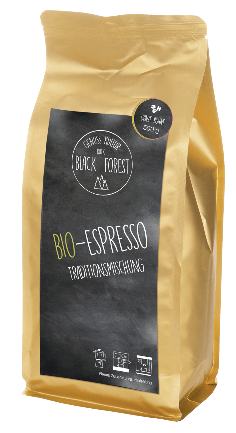 RUCK - RUCK® BLACK FOREST Bio-Espresso, 500 g