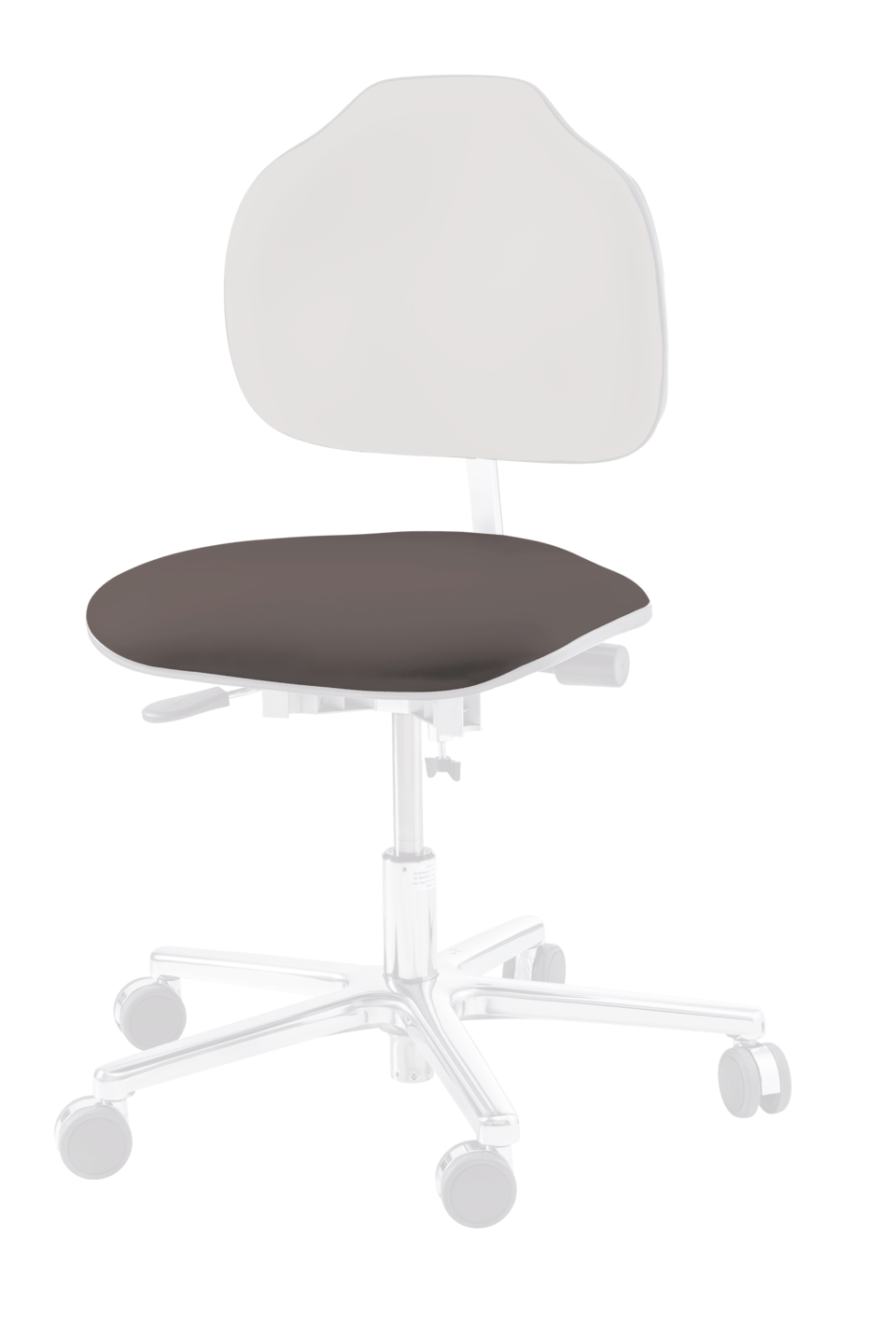 RUCK - Sitzpolster für Arbeitsstuhl ergo, muskat in muskat
