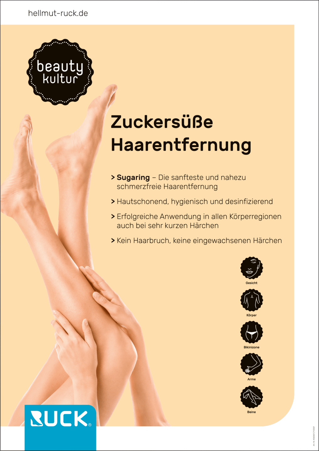 RUCK beautykultur - Poster Sugaring