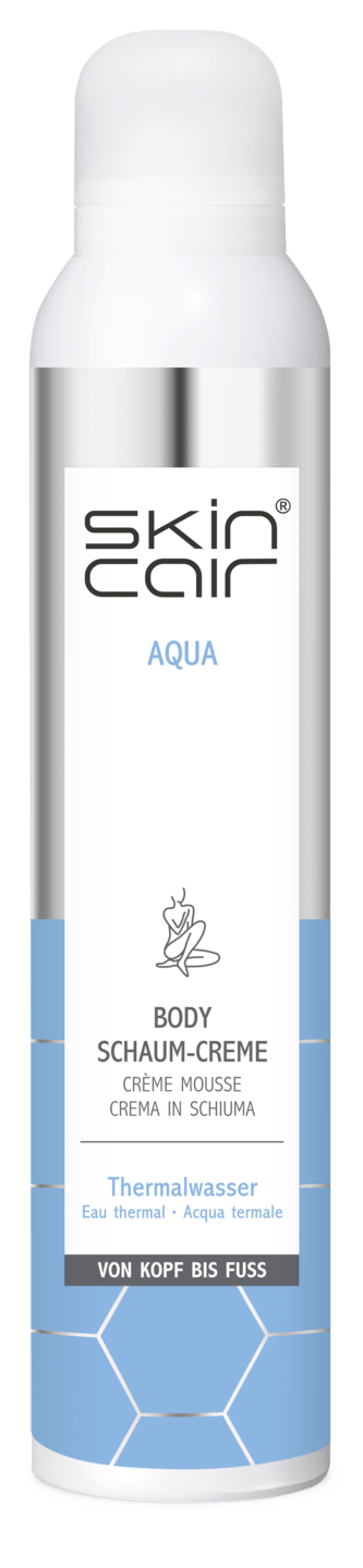 Skincair AQUA - Body Schaum-Creme Thermalwasser, 200 ml